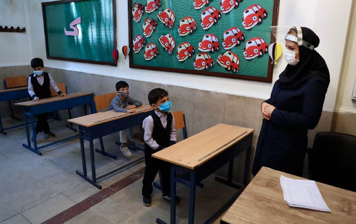 Israel PM Marks Reopening Of Education System
