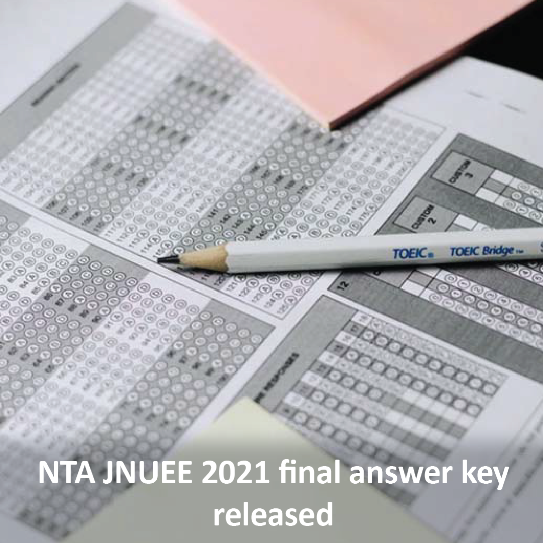 NTA JNUEE 2021 final answer key released heres how to check 2