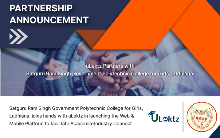 uLektz Partners with Satguru Ram Singh Government Polytechnic College for Girls Ludhiana.