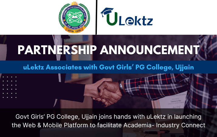 uLektz Associates with Govt Girls PG College Ujjain