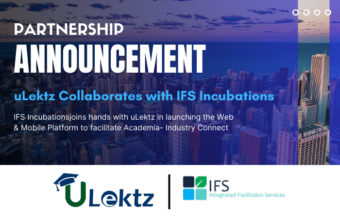 uLektz Collaborates with IFS Incubations 1