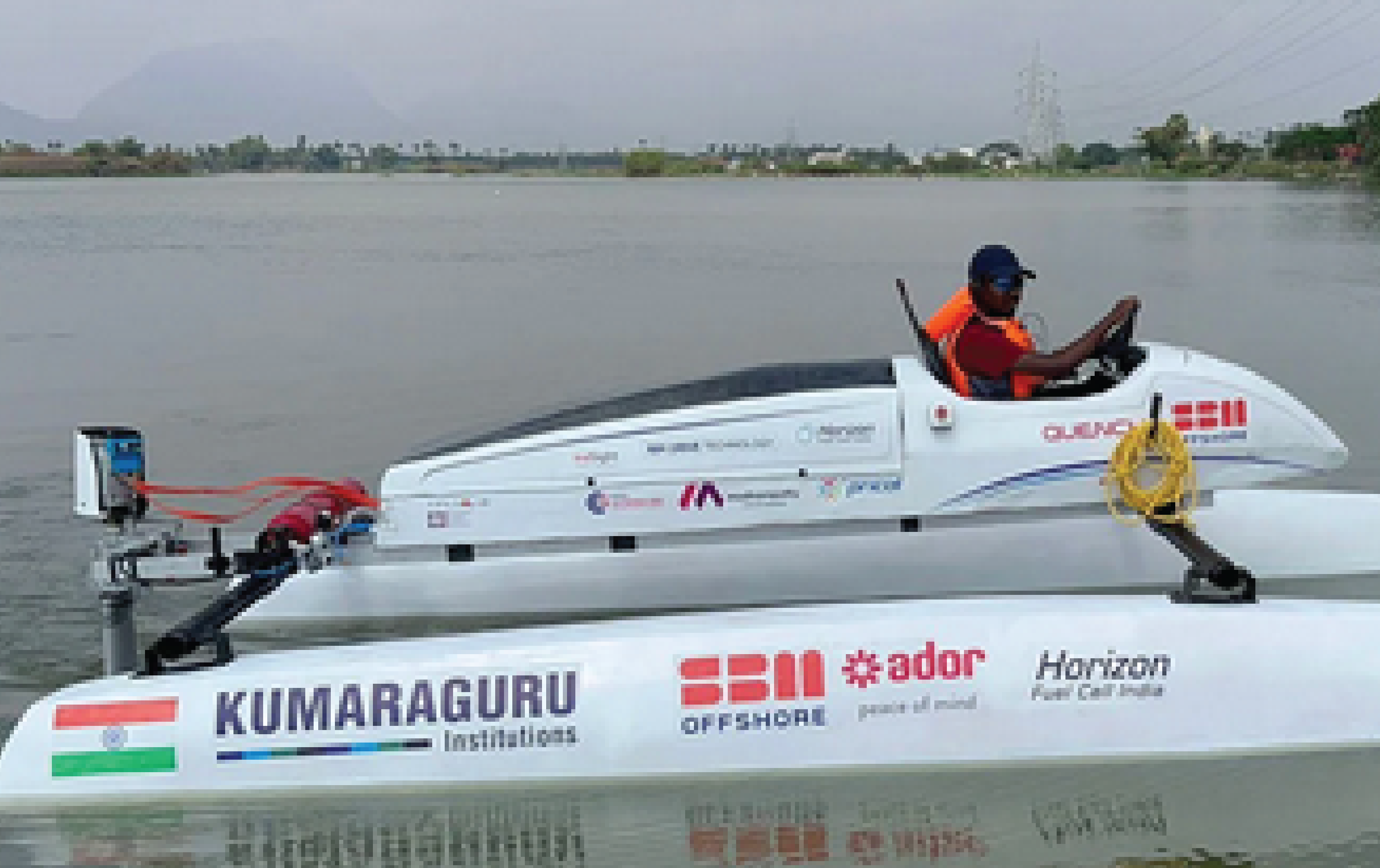 Kumaraguru College of Technology students make Indias first hydrogen powered energy boat 1