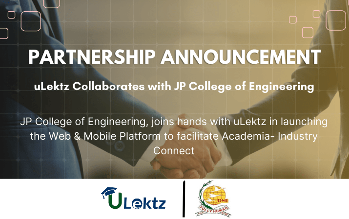 uLektz Collaborates with JP College of Engineering