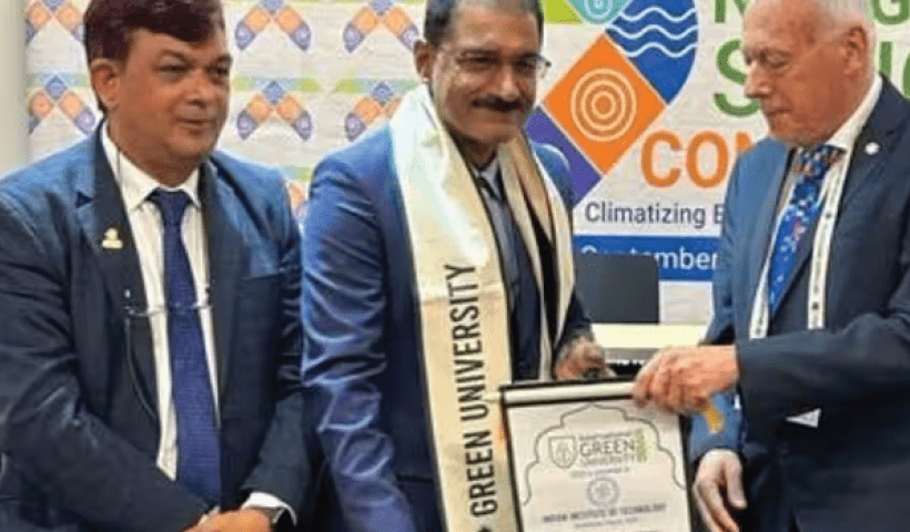 IIT Gandhinagar wins International Green University Award 2023 for promoting environmental sustainability