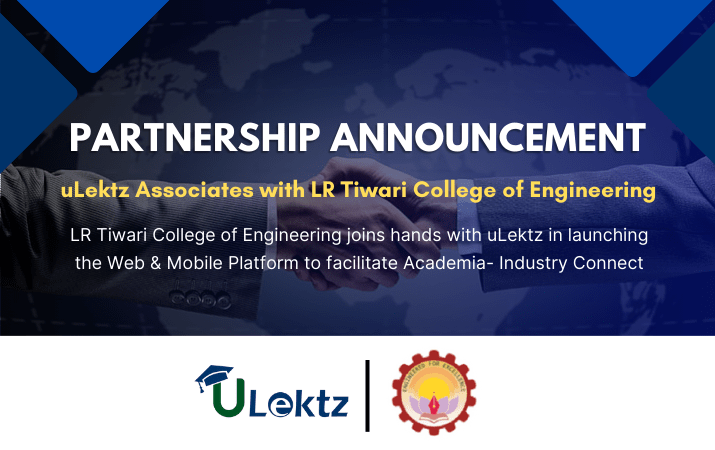 uLektz Associates with LR Tiwari College of Engineering