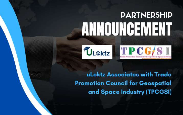 uLektz Associates with Trade Promotion Council for Geospatial and Space Industry TPCGSI 2
